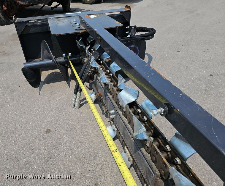 image for item LE9416 Wolverine  skid steer trencher