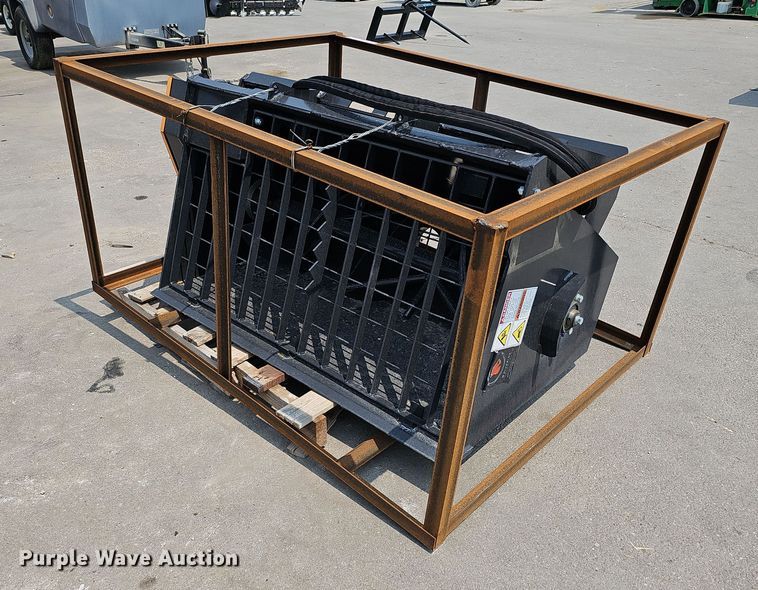 image for item LE9419 Wolverine ZW-CM-0300L  skid steer concrete mixer