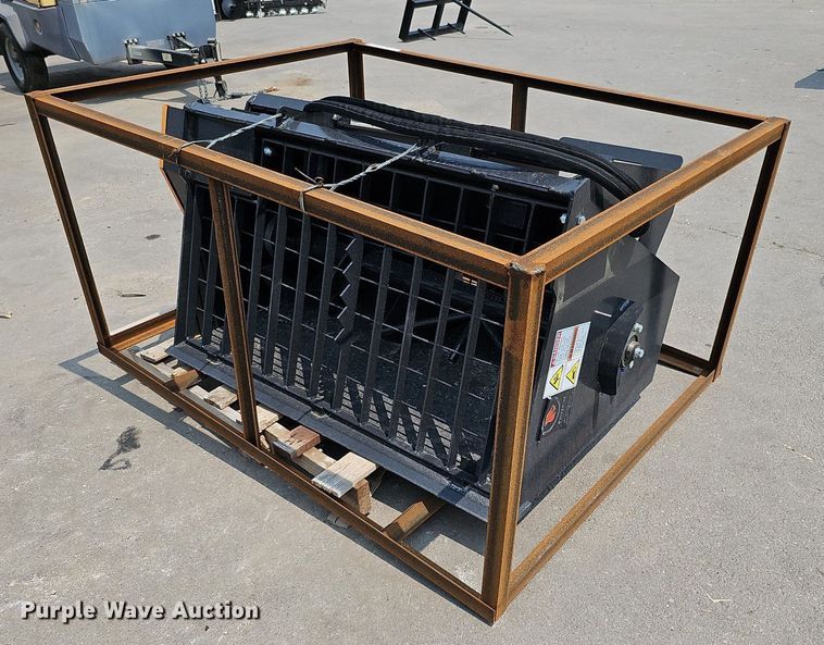 image for item LE9419 Wolverine ZW-CM-0300L  skid steer concrete mixer