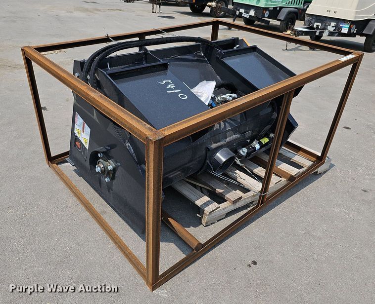 image for item LE9419 Wolverine ZW-CM-0300L  skid steer concrete mixer