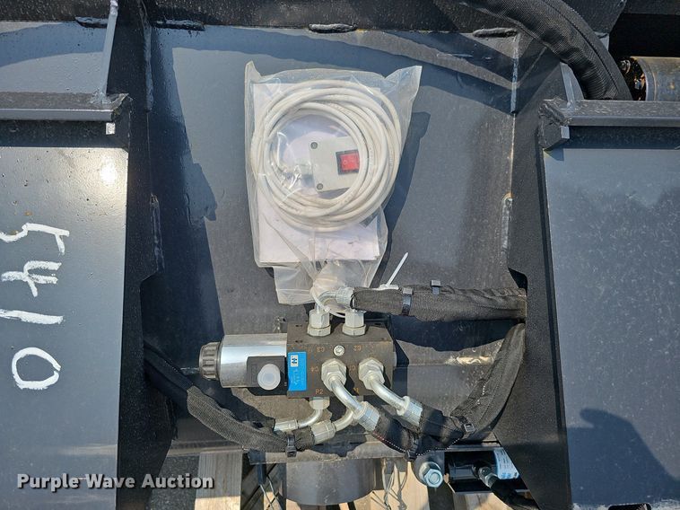 image for item LE9419 Wolverine ZW-CM-0300L  skid steer concrete mixer