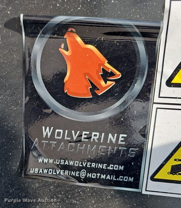 image for item LE9419 Wolverine ZW-CM-0300L  skid steer concrete mixer