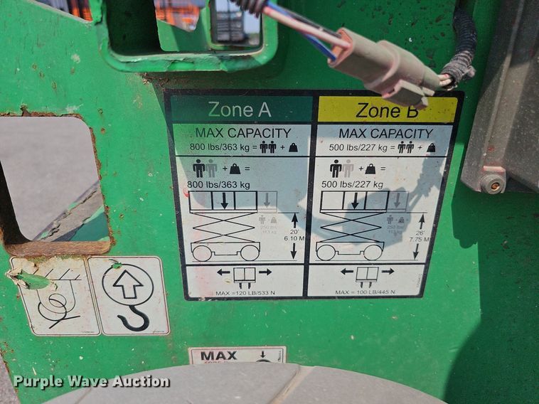 image for item LE9423 2018 JLG 2632ES  scissor lift