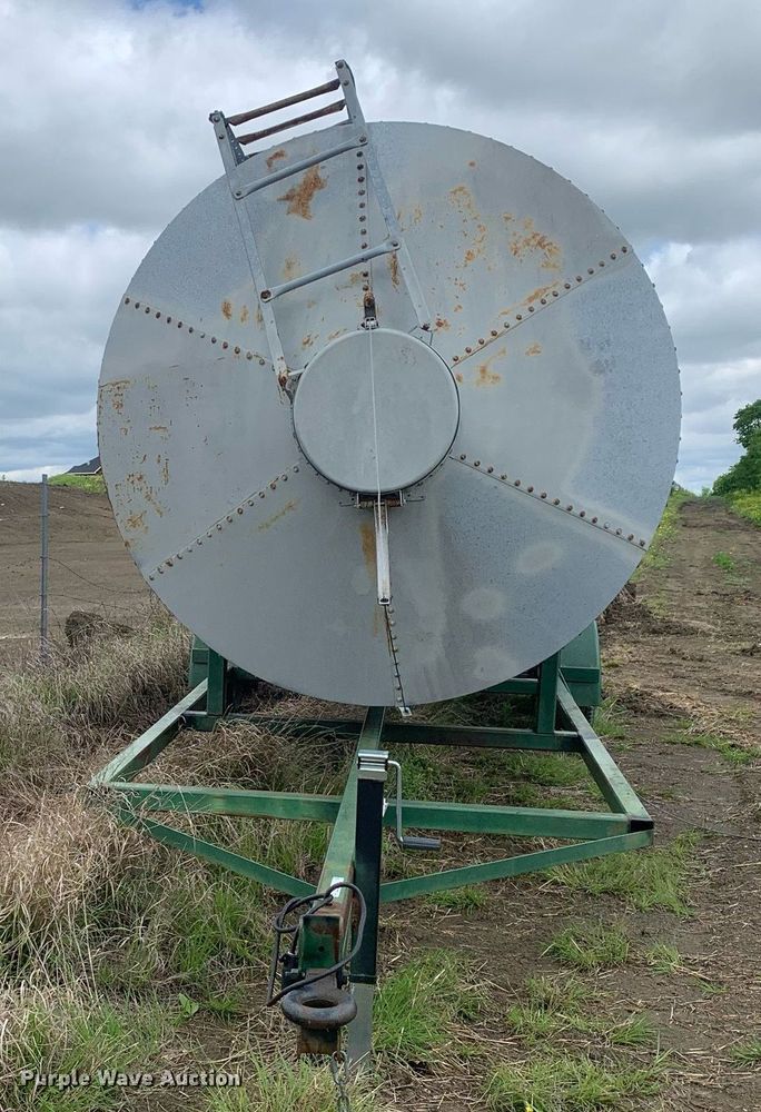 image for item LH9588 Shop built  grain bin trailer
