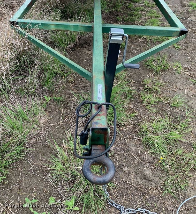 image for item LH9588 Shop built  grain bin trailer