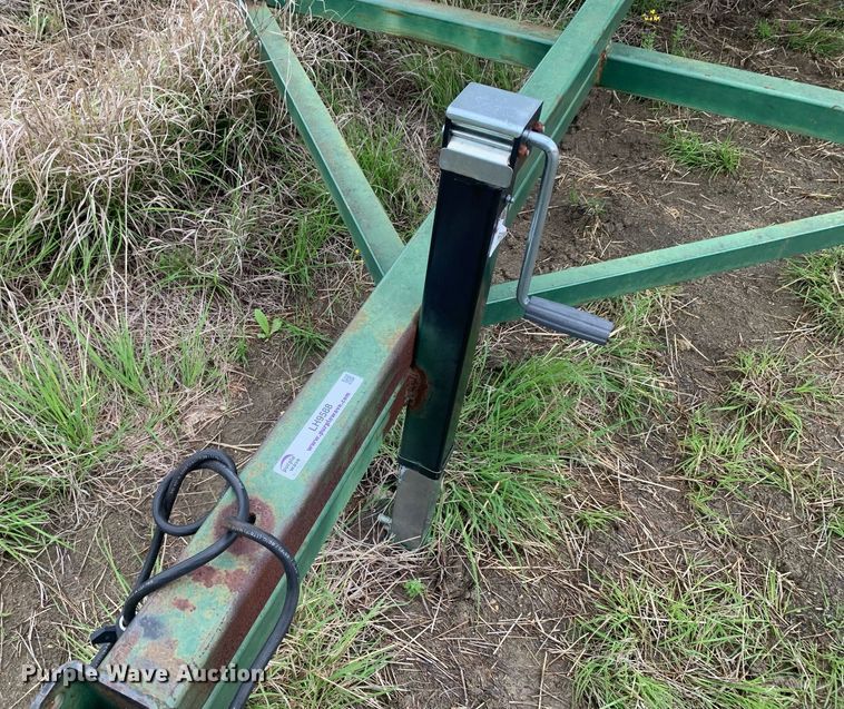 image for item LH9588 Shop built  grain bin trailer