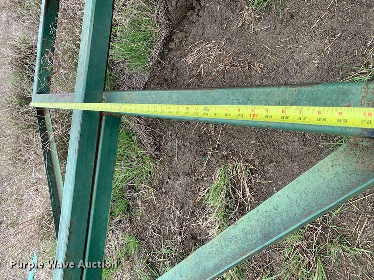 image for item LH9588 Shop built  grain bin trailer