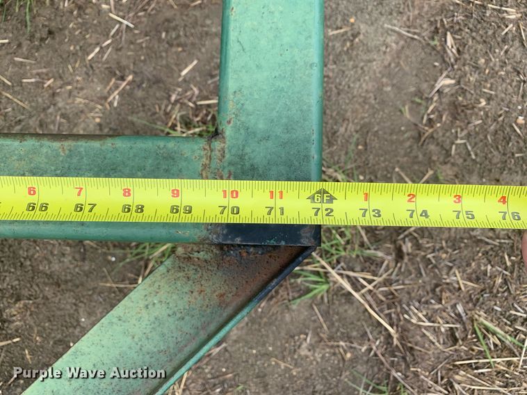 image for item LH9588 Shop built  grain bin trailer