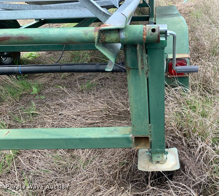 image for item LH9588 Shop built  grain bin trailer