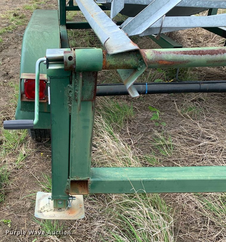image for item LH9588 Shop built  grain bin trailer