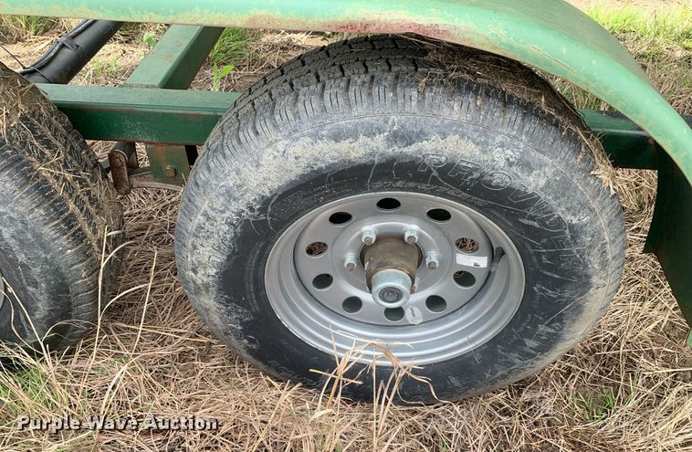 image for item LH9588 Shop built  grain bin trailer