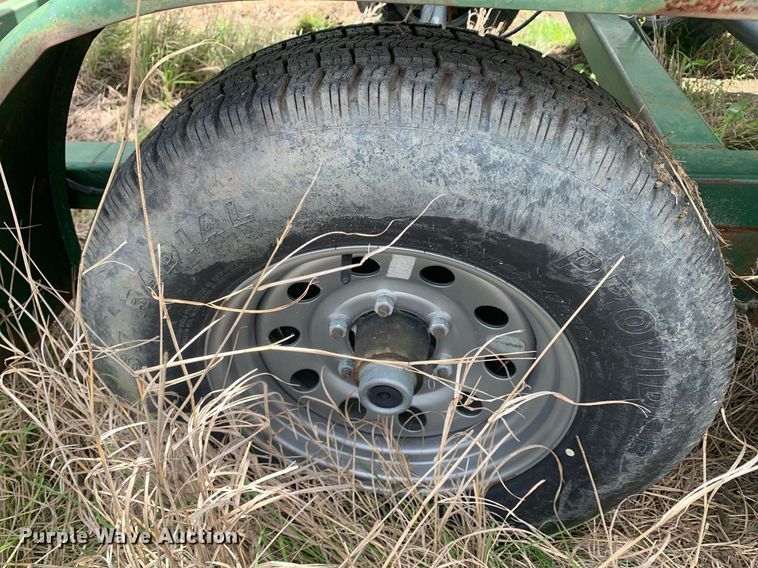 image for item LH9588 Shop built  grain bin trailer