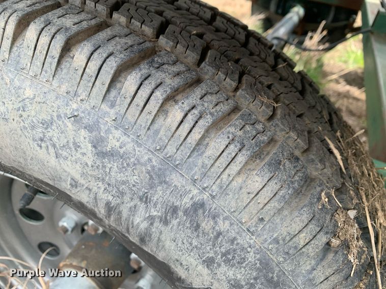 image for item LH9588 Shop built  grain bin trailer