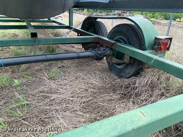 image for item LH9588 Shop built  grain bin trailer