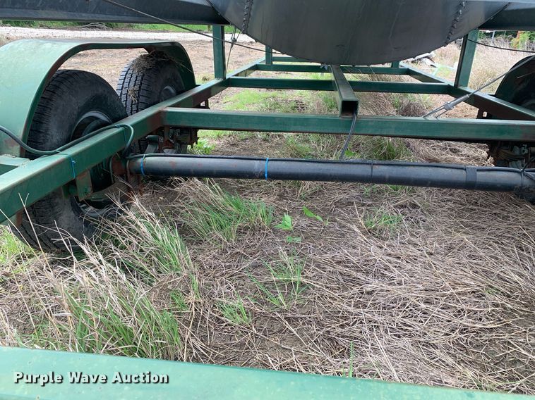 image for item LH9588 Shop built  grain bin trailer