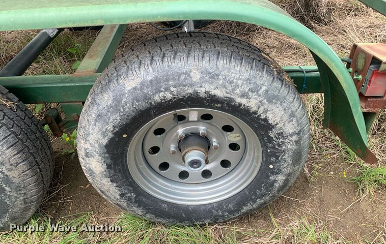 image for item LH9588 Shop built  grain bin trailer