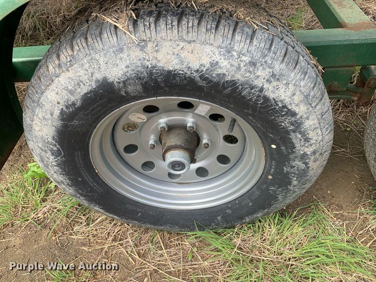 image for item LH9588 Shop built  grain bin trailer