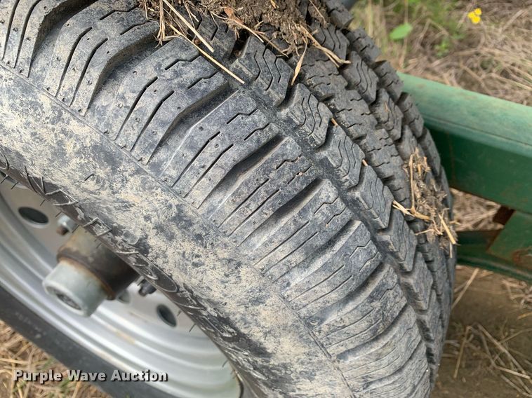 image for item LH9588 Shop built  grain bin trailer