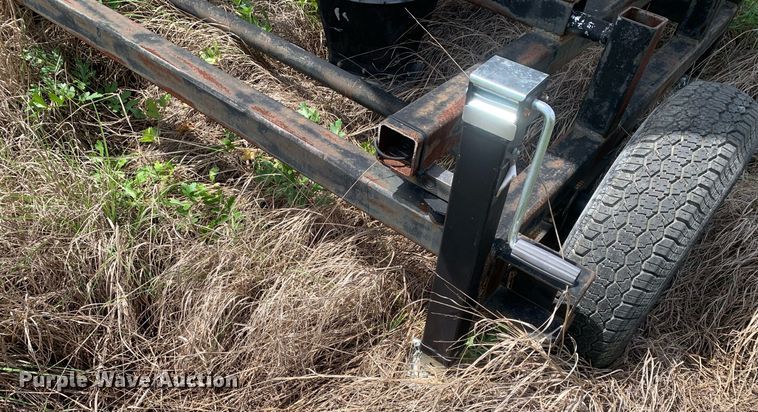 image for item LH9589 Shop built  grain bin trailer