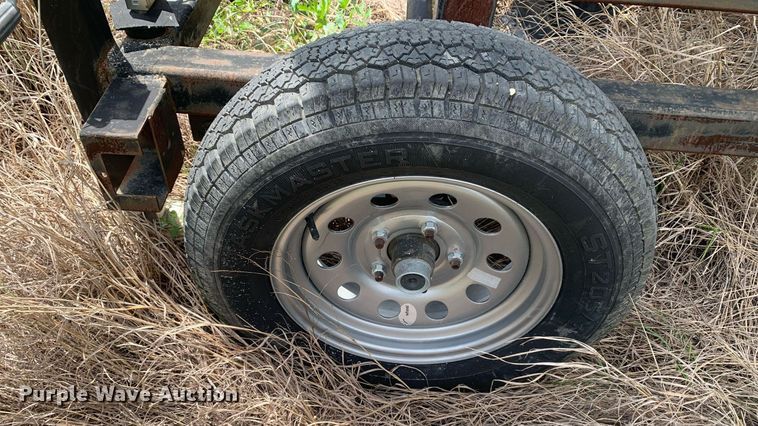 image for item LH9589 Shop built  grain bin trailer