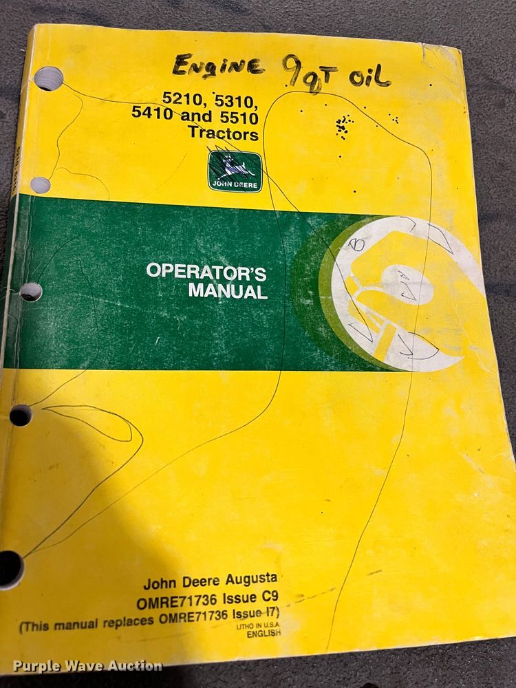 image for item LR9735 1998 John Deere 5410  tractor