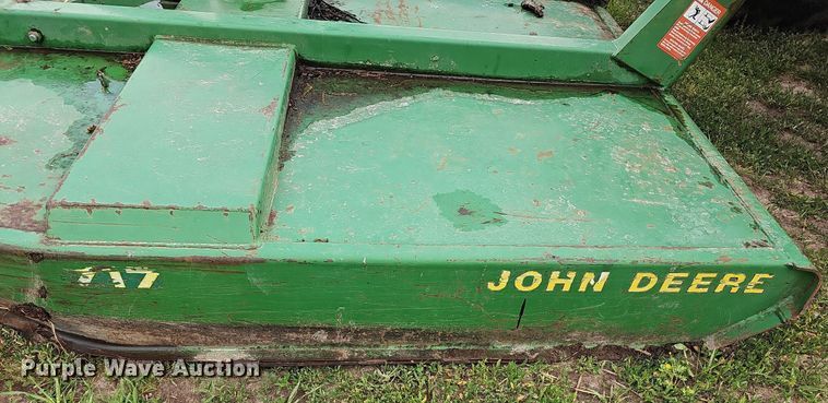 image for item LW9553 John Deere 717  rotary mower