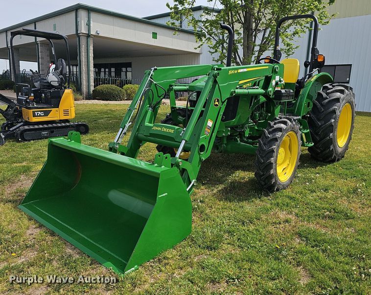 image for item MC9015 2021 John Deere 5075E  MFWD tractor