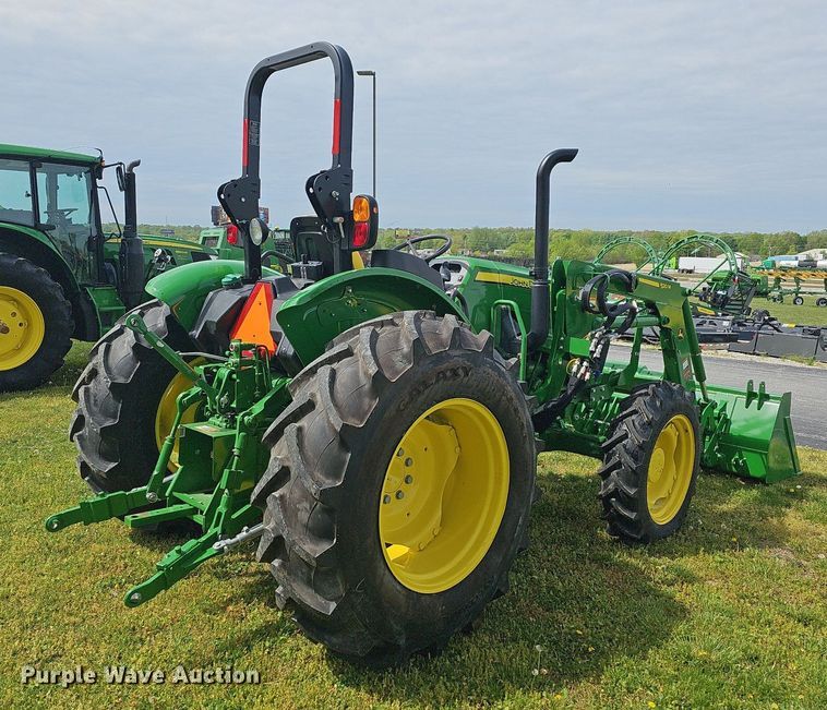 image for item MC9015 2021 John Deere 5075E  MFWD tractor