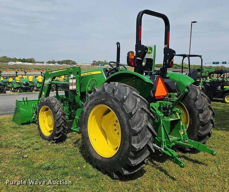 image for item MC9015 2021 John Deere 5075E  MFWD tractor
