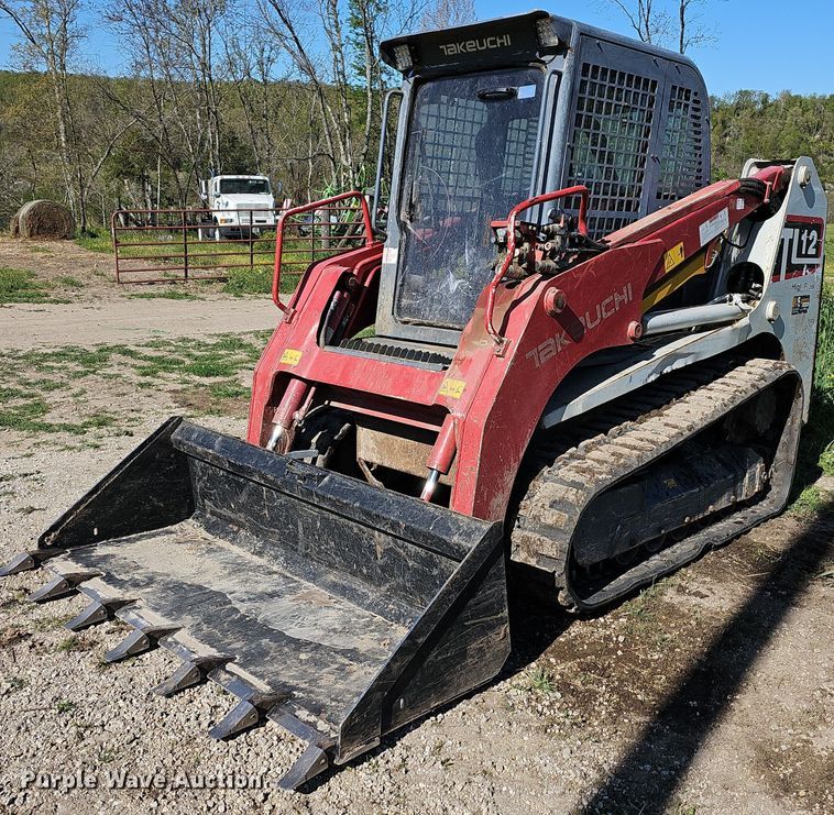 image for item MC9019 2016 Takeuchi TL12  tracked skid steer loader