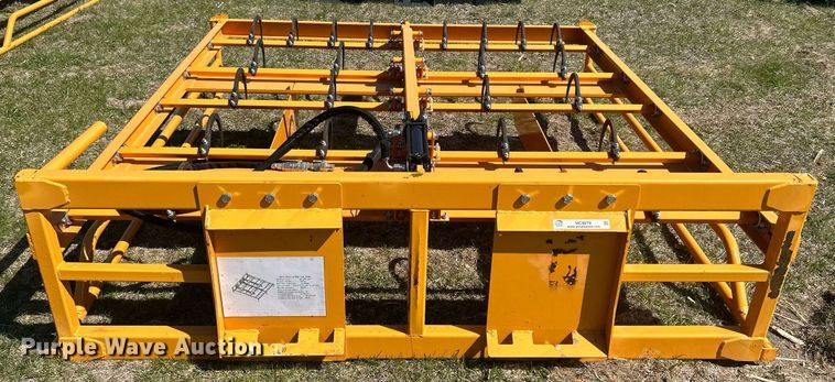 image for item MC9879 Land Honor  skid steer bale accumulator grapple