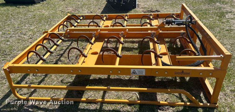 image for item MC9879 Land Honor  skid steer bale accumulator grapple