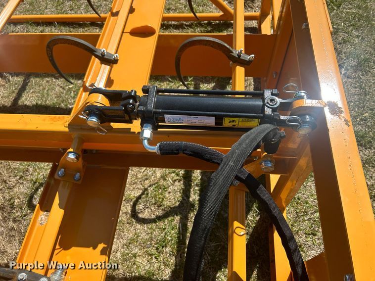 image for item MC9879 Land Honor  skid steer bale accumulator grapple