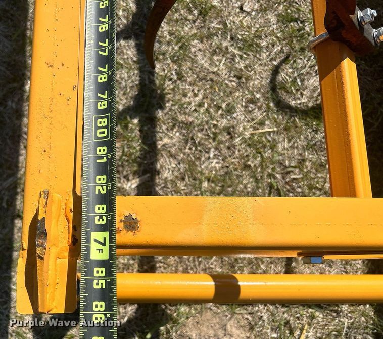 image for item MC9879 Land Honor  skid steer bale accumulator grapple