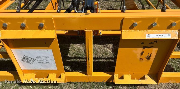 image for item MC9879 Land Honor  skid steer bale accumulator grapple
