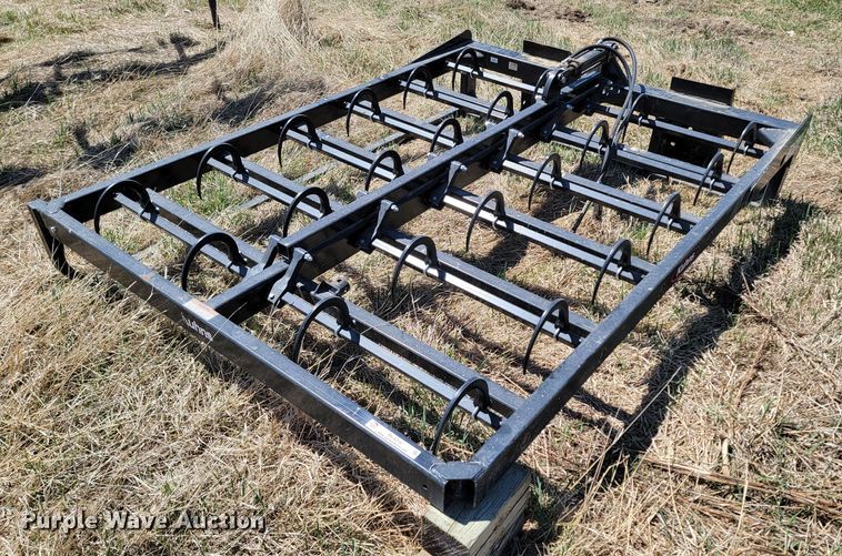 image for item ML9319 Kuhn 612F  skid steer bale accumulator grapple