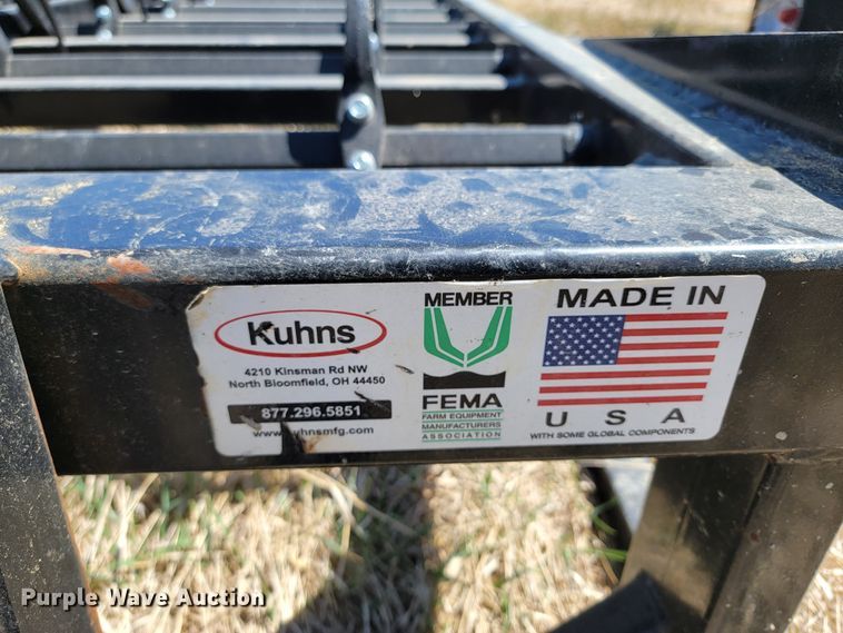 image for item ML9319 Kuhn 612F  skid steer bale accumulator grapple