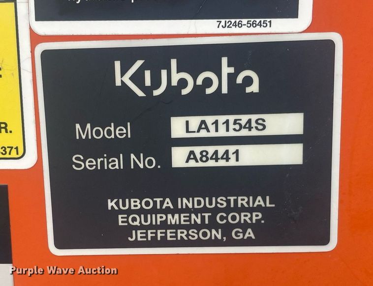 image for item MS9666 Kubota M6060  MFWD tractor