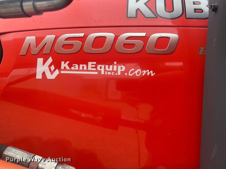 image for item MS9666 Kubota M6060  MFWD tractor