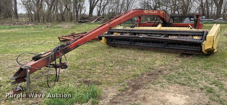 image for item MS9674 New Holland 1475T  swather / windrower
