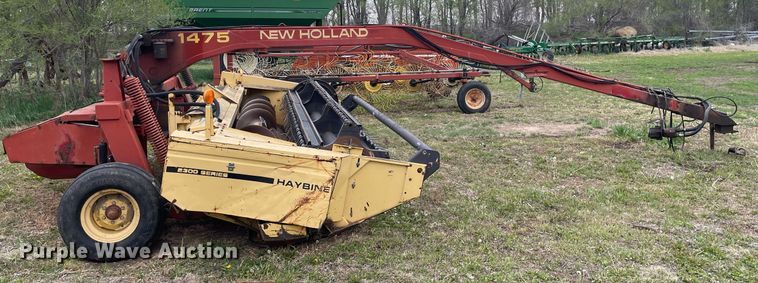 image for item MS9674 New Holland 1475T  swather / windrower