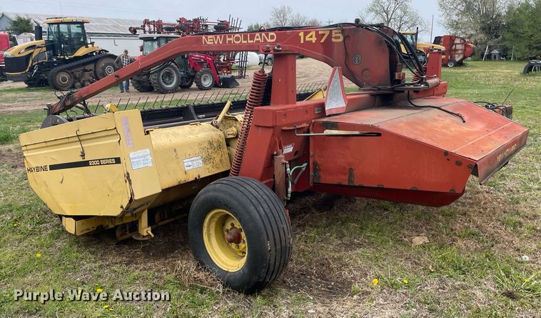 image for item MS9674 New Holland 1475T  swather / windrower