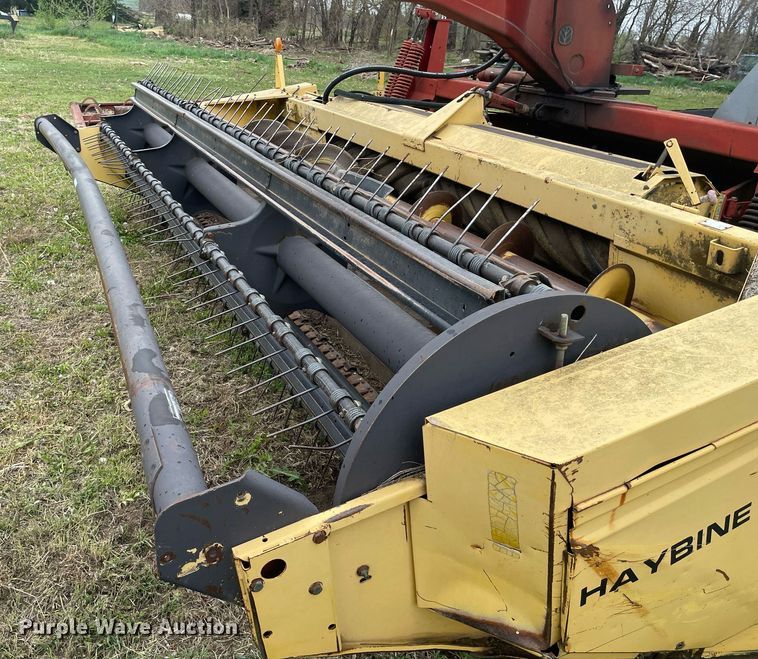 image for item MS9674 New Holland 1475T  swather / windrower