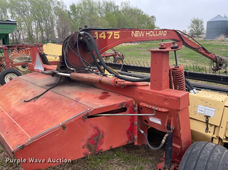image for item MS9674 New Holland 1475T  swather / windrower