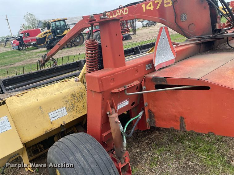 image for item MS9674 New Holland 1475T  swather / windrower