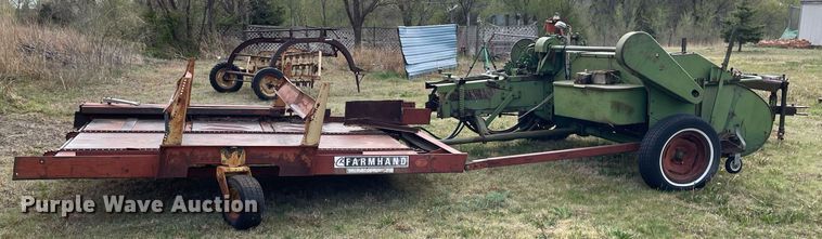 image for item MS9680 John Deere 14T  small square baler