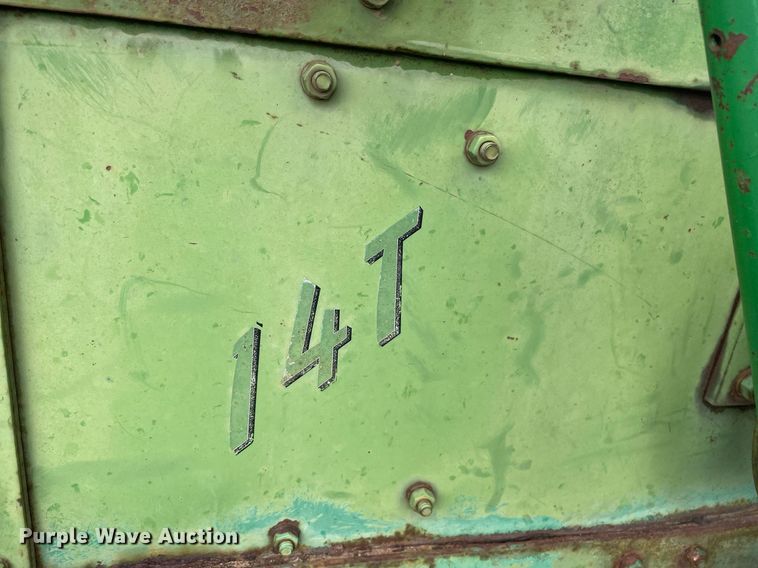 image for item MS9680 John Deere 14T  small square baler