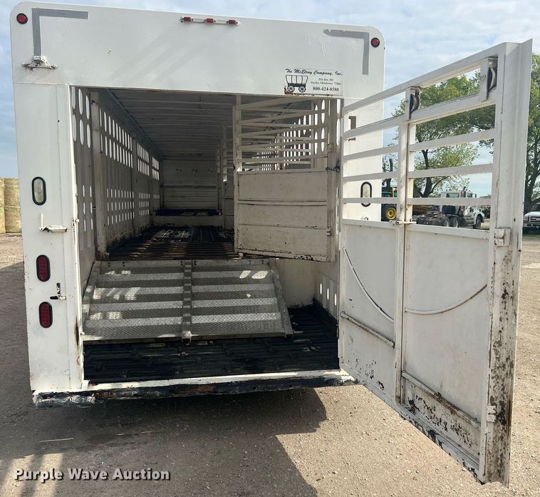 image for item MY9786 2002 Ground Loader  livestock trailer