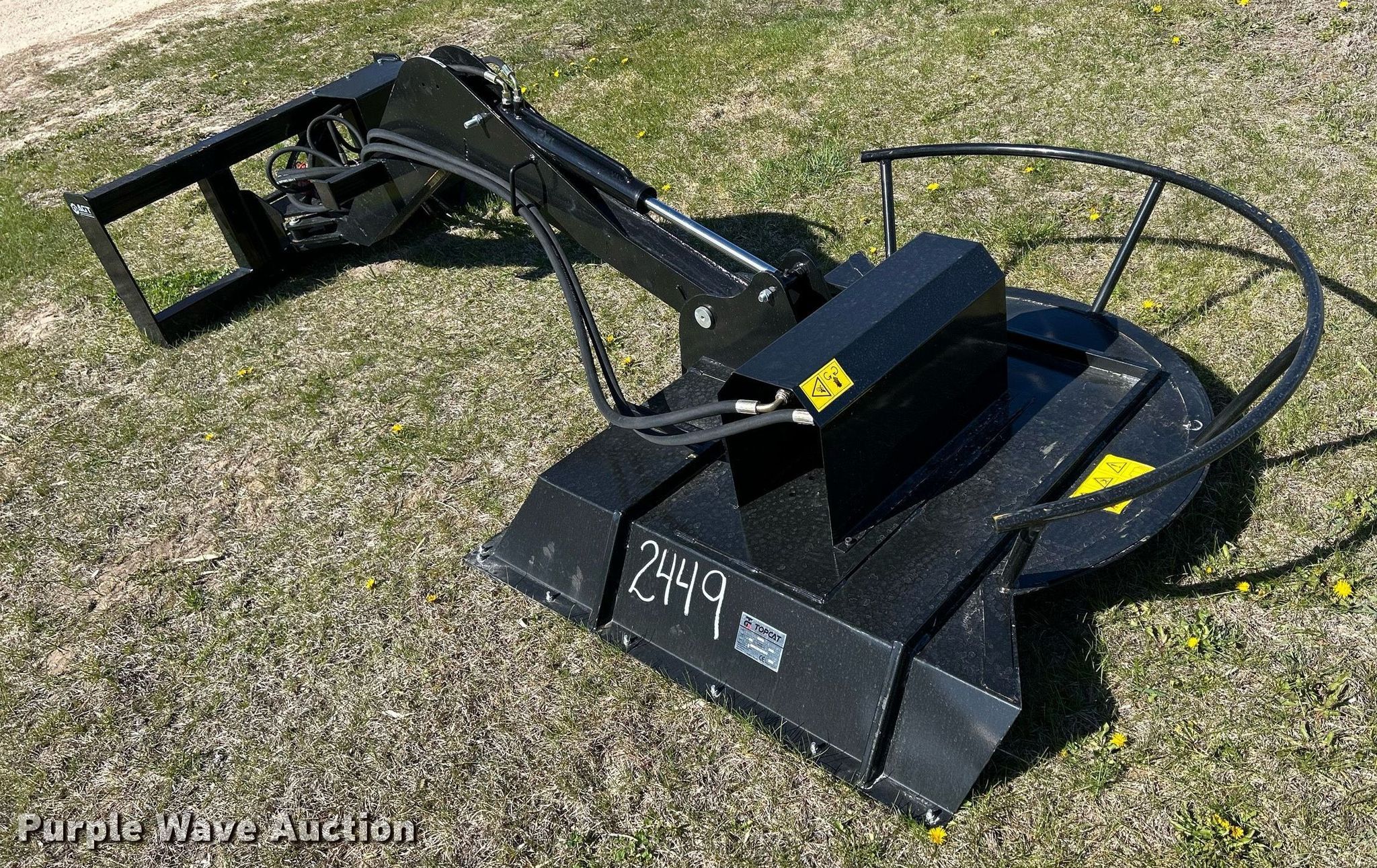 2022 TopCat BDRC 48" W skid steer brush mower in Monticello, IA Item