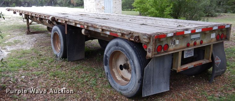image for item DJ0829 1994 Lufkin FL-II  flatbed trailer